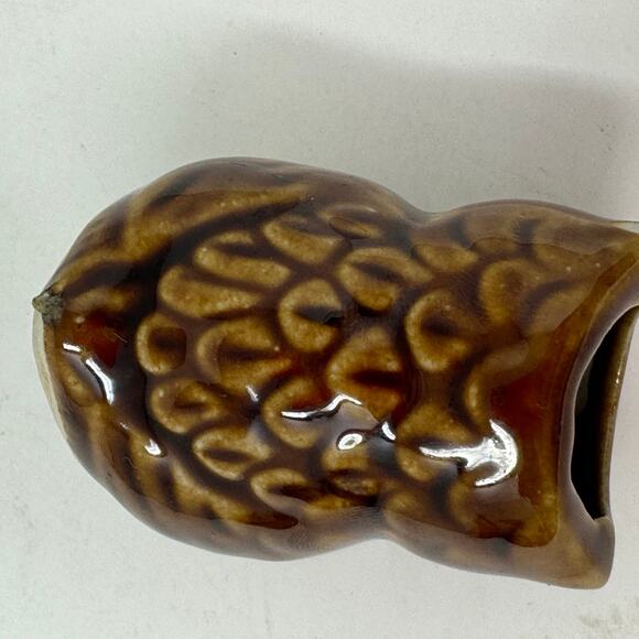 Owl toothpick holder ceramic - Picture 6 of 9